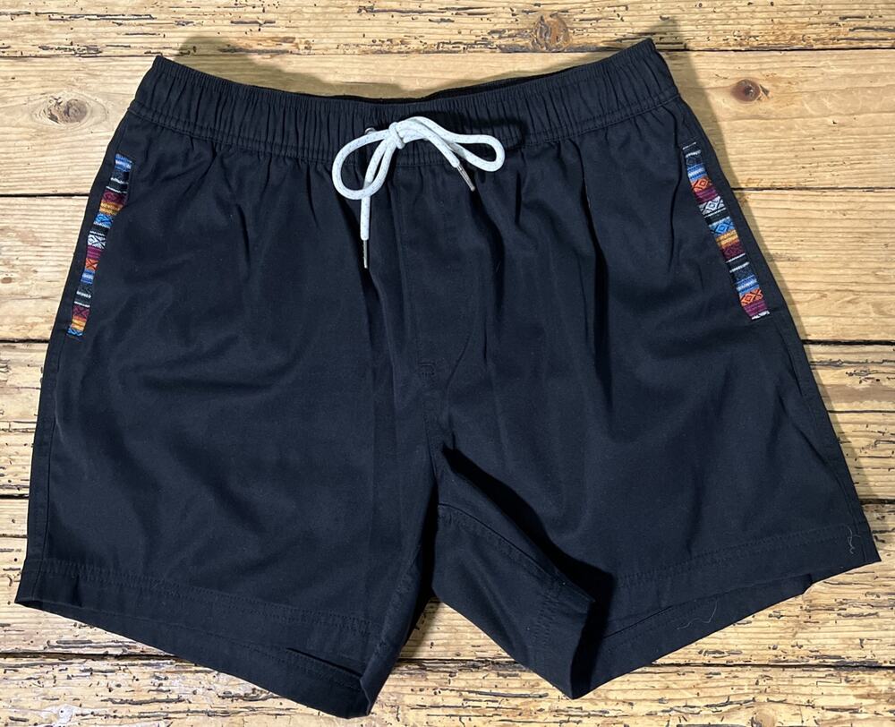 Wowie Men's Size M Black Nomad Lined Stretch Breath Comfort Shorts